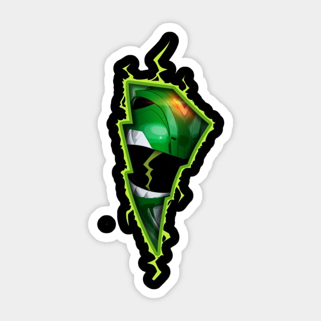 green ranger Sticker by Kayasa Art